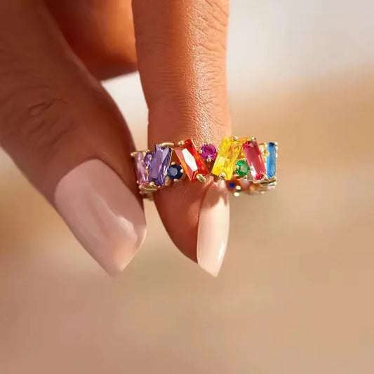 Aurora Rainbow Ring