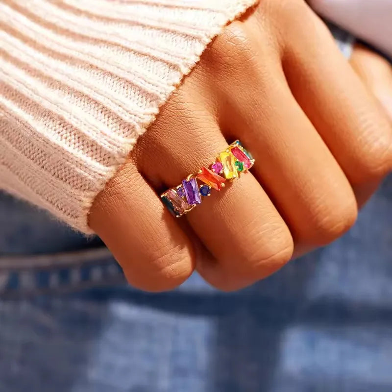 Aurora Rainbow Ring