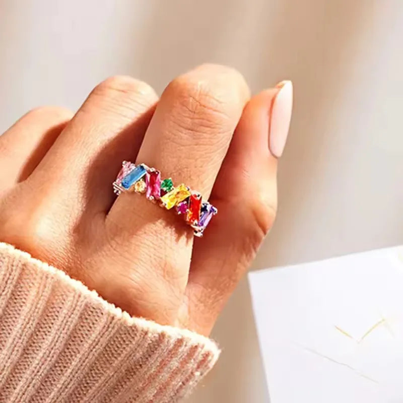 Aurora Rainbow Ring
